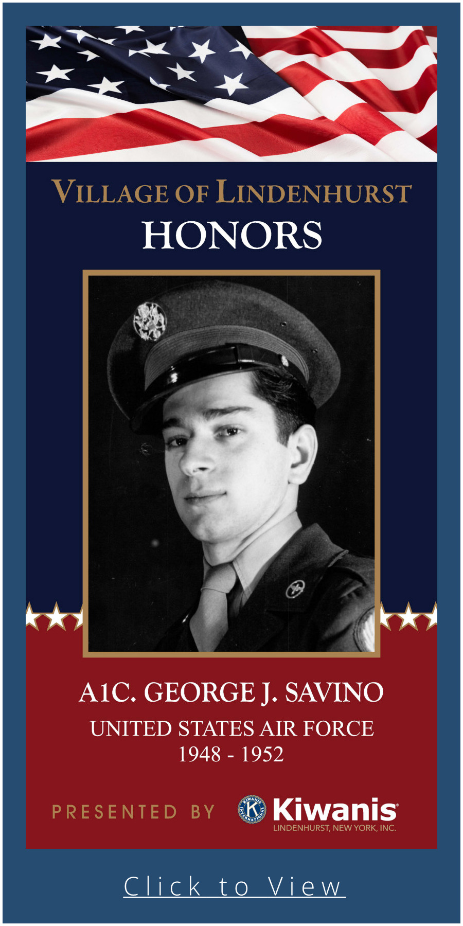 A1C George Savino Story