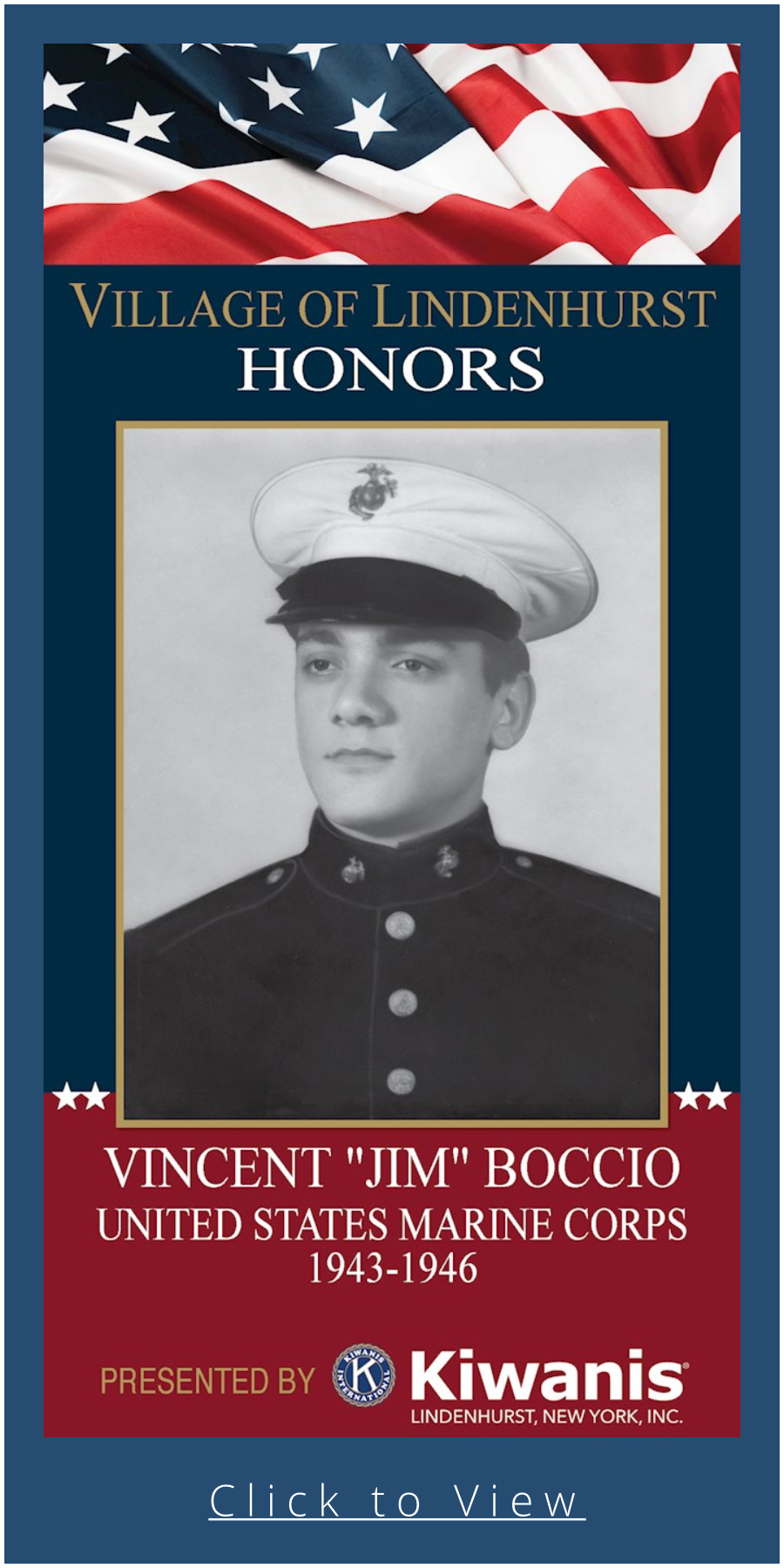 Vincent Boccio Story