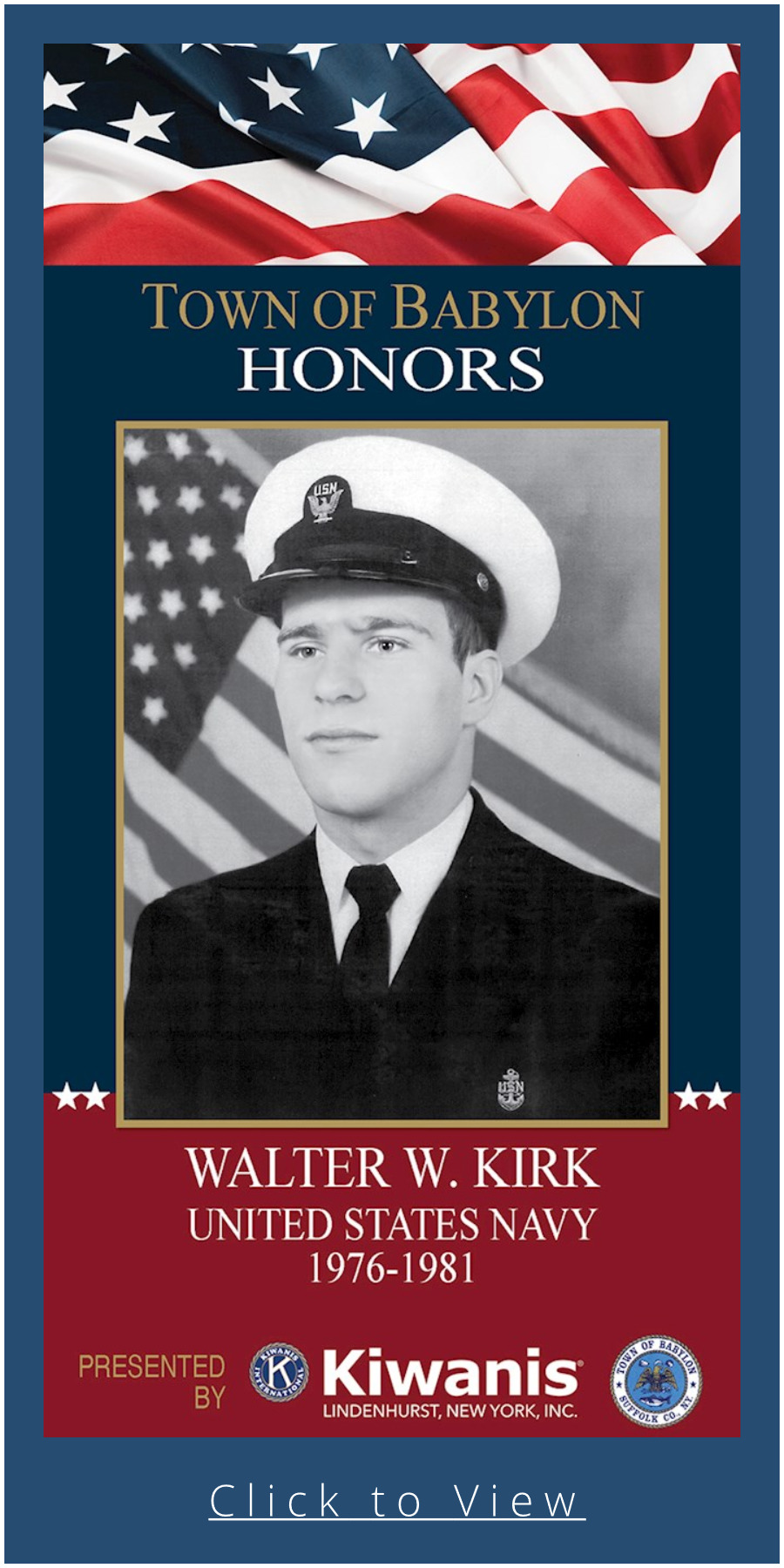 Walter Kirk Story